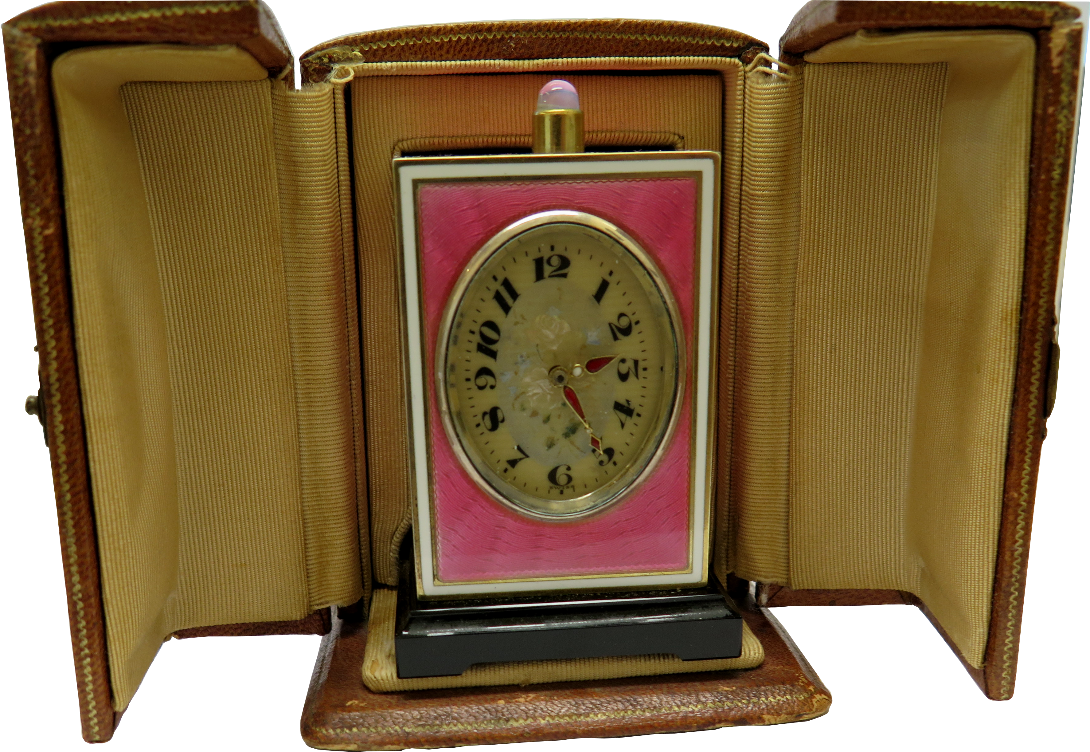 Silver One Minute Repeater Enamel Clock - Clock (4000x3000), Png Download