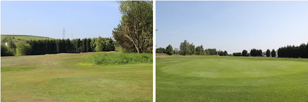 Hole 1 Par - Grass (615x210), Png Download
