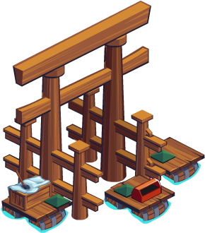 Torii Gate Stage 2-icon - Torii (370x370), Png Download