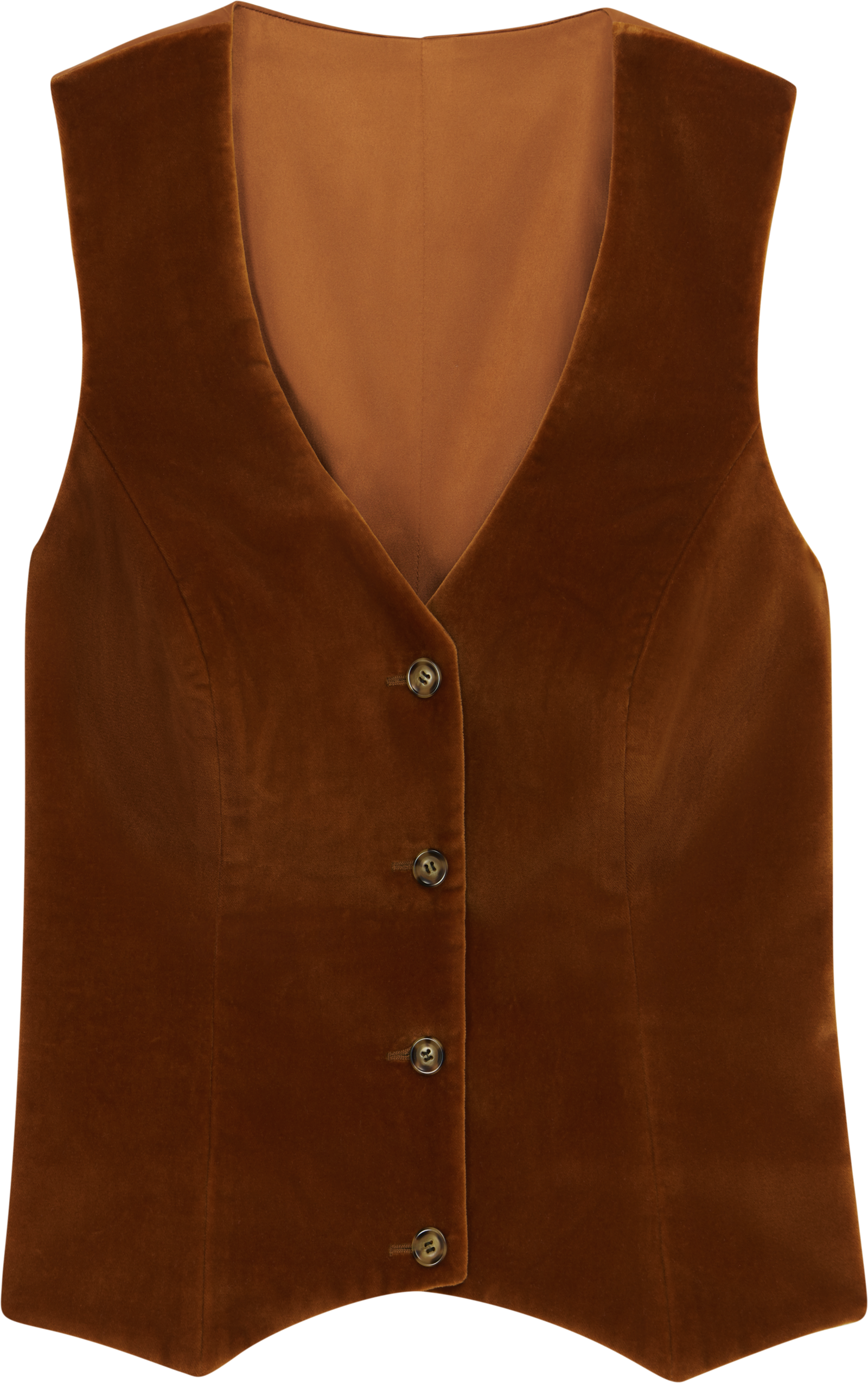 Suistudio X Vanessa Hudgens Joanie Waistcoat, $100, - Vest (1600x2548), Png Download