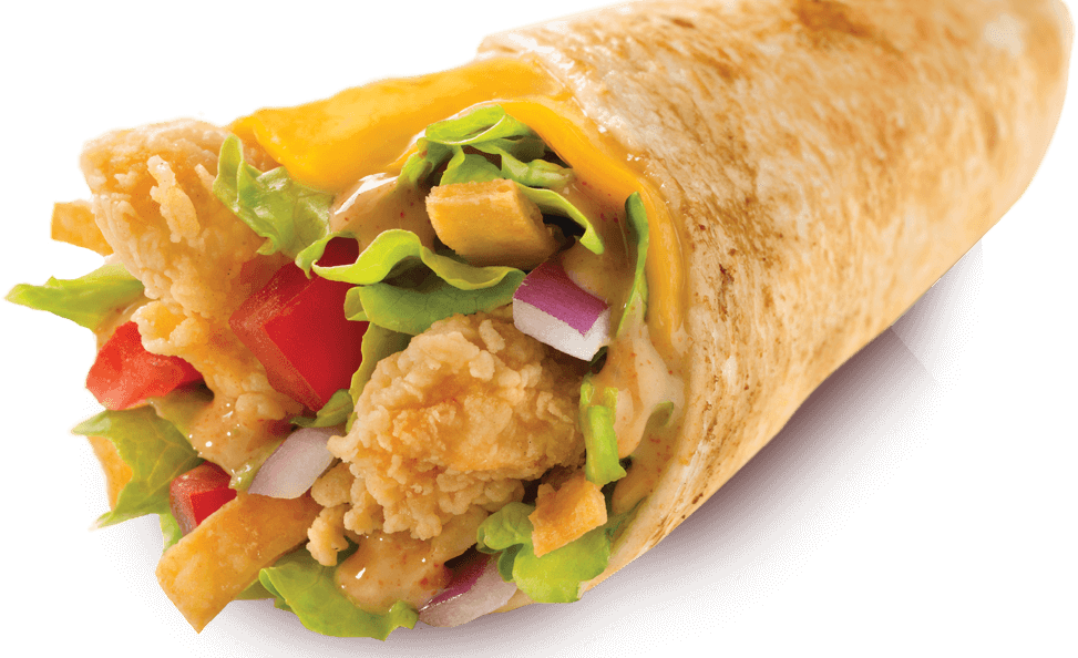 Mexicana Wrap - Wraps Nuggets Et Frites (973x594), Png Download