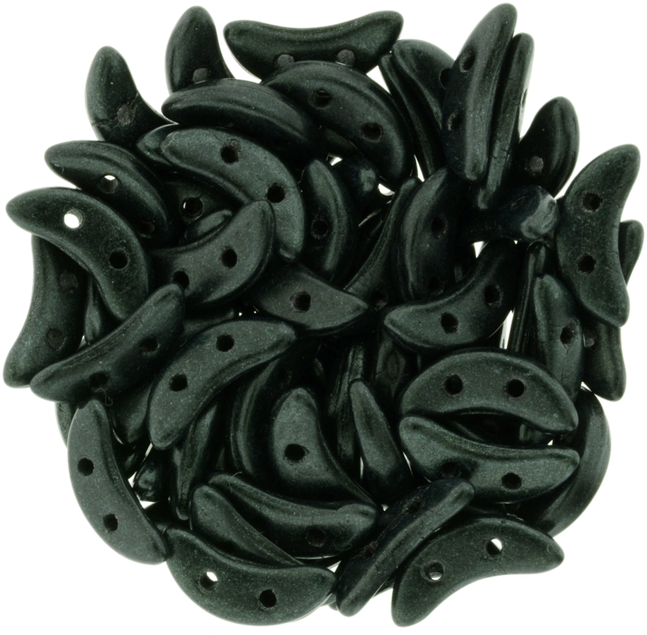 Czechmates 3x10mm Two Hole Crescent Metallic Suede - Czechmates Crescent (391-310-79052) Metallic Suede (937x921), Png Download