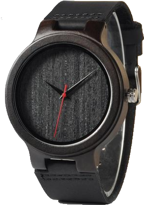 Dark Forest W/genuine Leather Band - Watch (464x464), Png Download