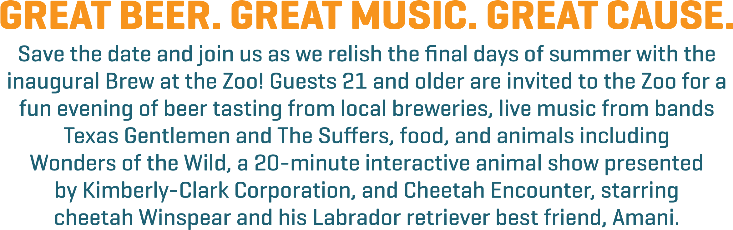 Brew Save The Date Event Information Section - Circle (2730x1013), Png Download