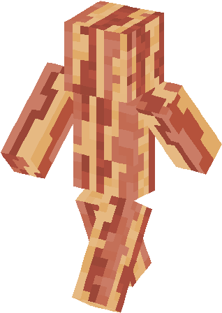 Installation - Minecraft Skins Derpy Bacon (317x456), Png Download