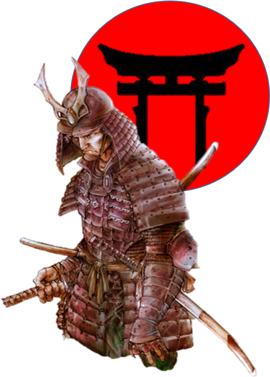 Samurai And Torii Gate - Torii 1 Rectangle Sticker (562x784), Png Download