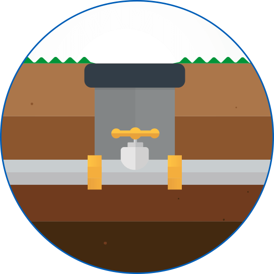 If You Have No Running Water Check Your Outside Stop - Stopcock (544x544), Png Download