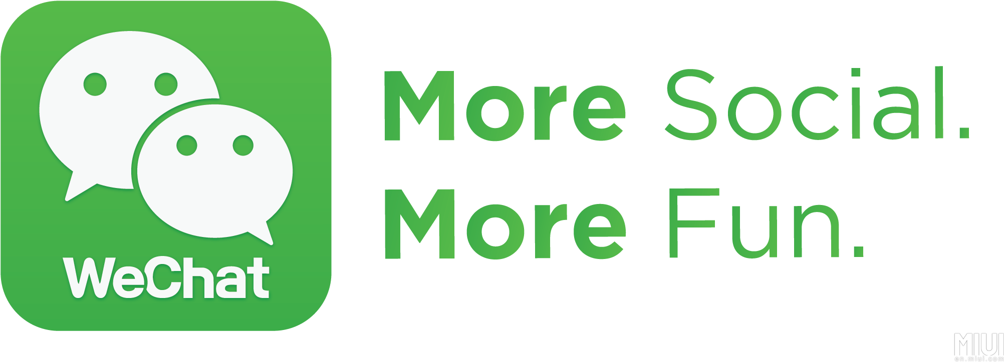 This Post Was Edited By Tecknoking At - Wechat Logo 2016 (2083x797), Png Download