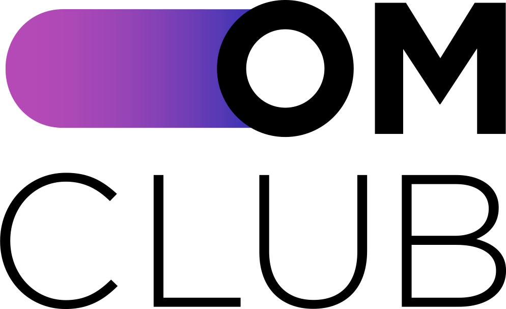 Omclub Logo On Color Positiv (994x607), Png Download