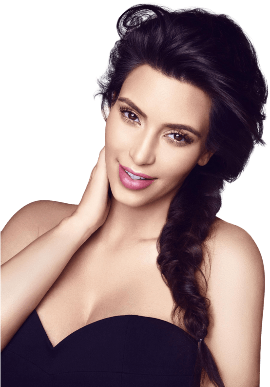Smiling Kim Kardashian - Kim Kardashian Png (600x835), Png Download