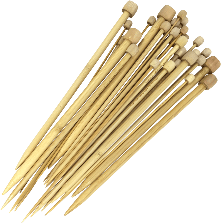 Takumi Bamboo Single Point Knitting Needles - Skewer (778x778), Png Download