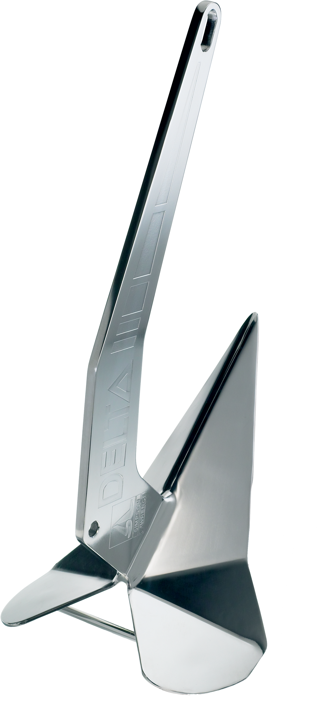 View Details - Delta Anchor Stainless Steel (1656x2489), Png Download