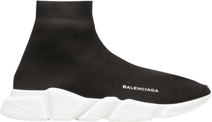 Balenciaga Speed Trainer Mid 'black' - Balenciaga Speed Trainer Png (1000x1000), Png Download