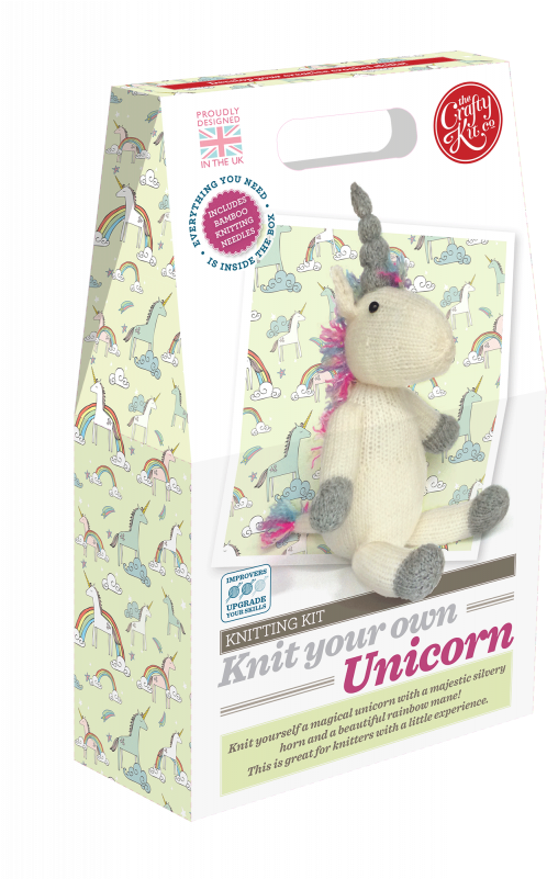 Knit Your Own Unicorn Kit (800x800), Png Download