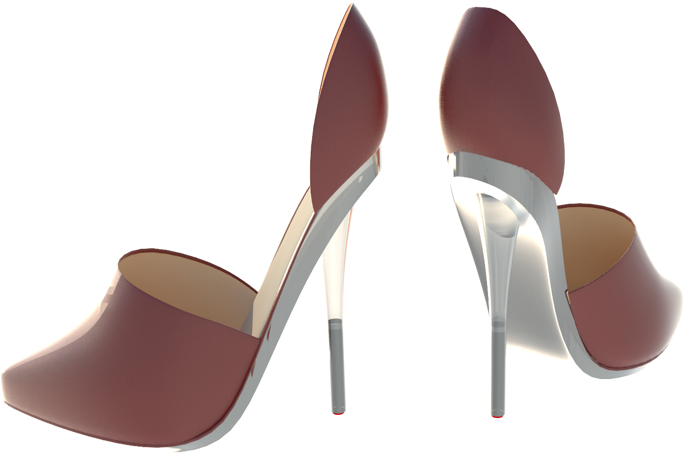 The Stiletto Condom Is Interchangeable So It Can Be - Basic Pump (3840x2160), Png Download