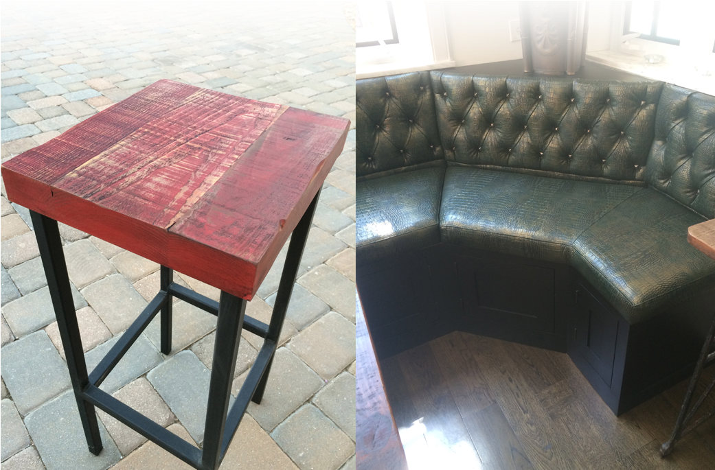 Tables And Chairs Png (1040x758), Png Download