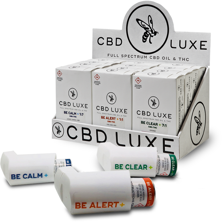 Cbdluxe Inhalers - Cannabidiol (996x852), Png Download