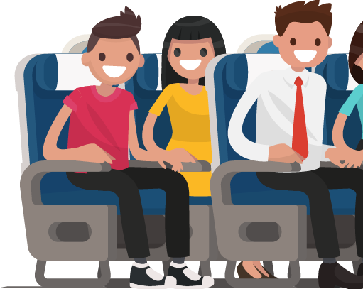 Is For The Healthy - Travellers Cartoon Transparent (511x407), Png Download