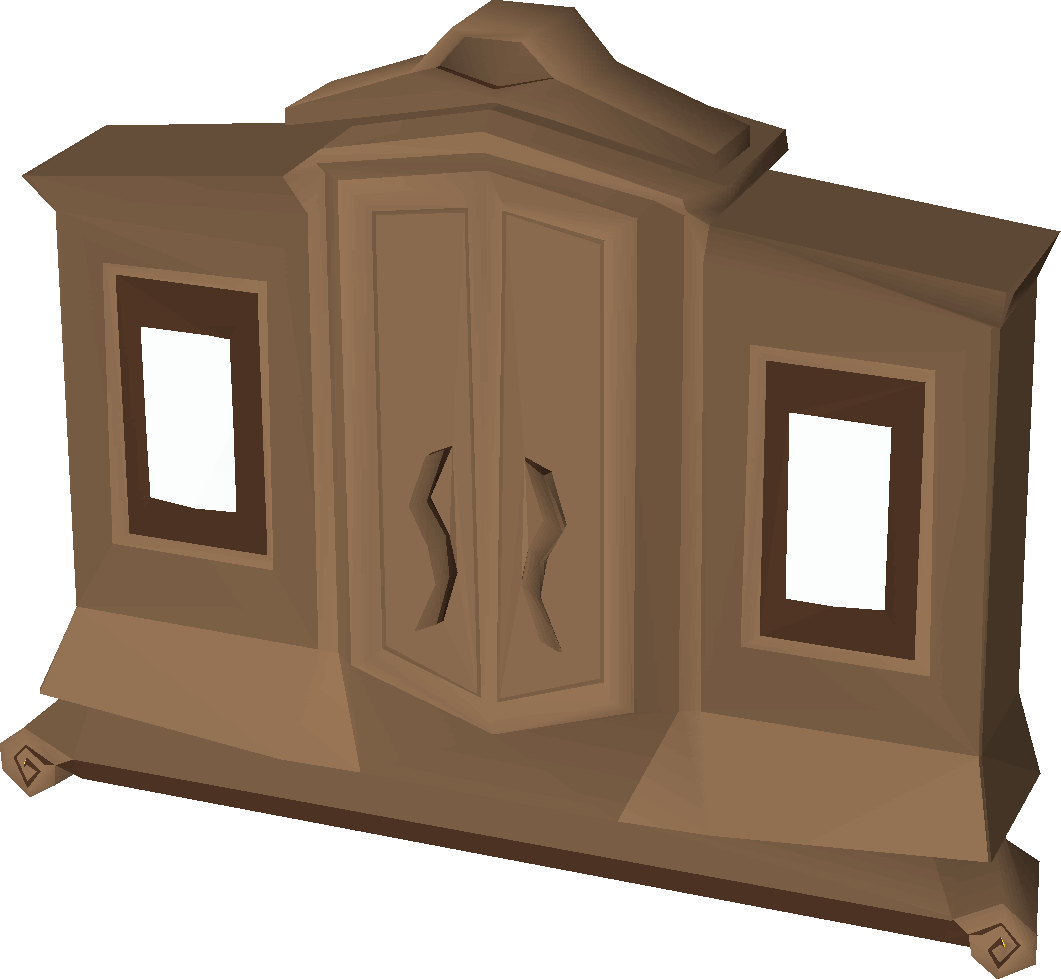 Mahogany Magic Wardrobe Built - Wiki (1061x979), Png Download