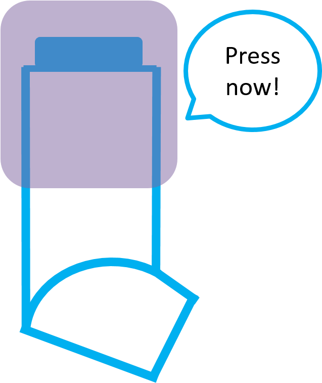 Talkinginhaler - Diagram (866x848), Png Download