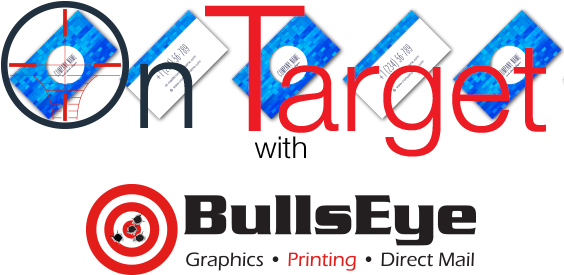 Bullseye Printing (566x286), Png Download