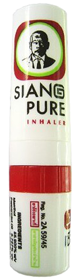 Siang Pure 2 In 1 Herbal Inhaler & Oil 1pc - Siang Pure Inhaler Formula 2 (525x600), Png Download