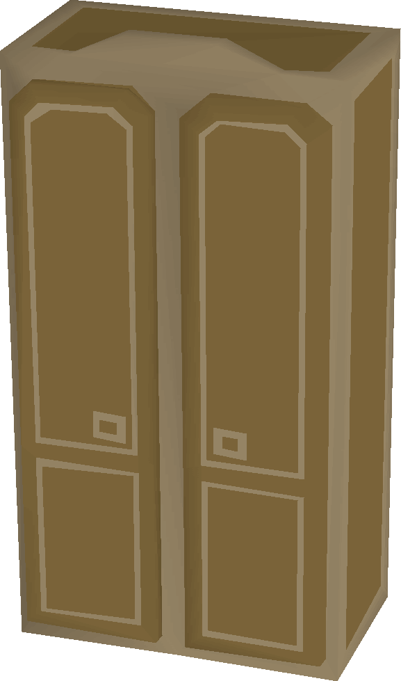 Teak Wardrobe Built - Home Door (577x979), Png Download