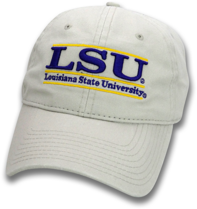Lsu Tigers Twill Bar Hat Stone Hats The Game Stone - Baseball Cap (1024x1024), Png Download