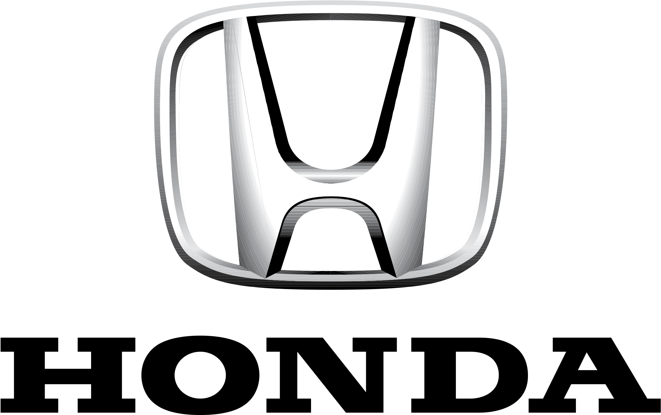 Honda Automobiles Logo Png Transparent - Honda Vector Logo (2400x2400), Png Download
