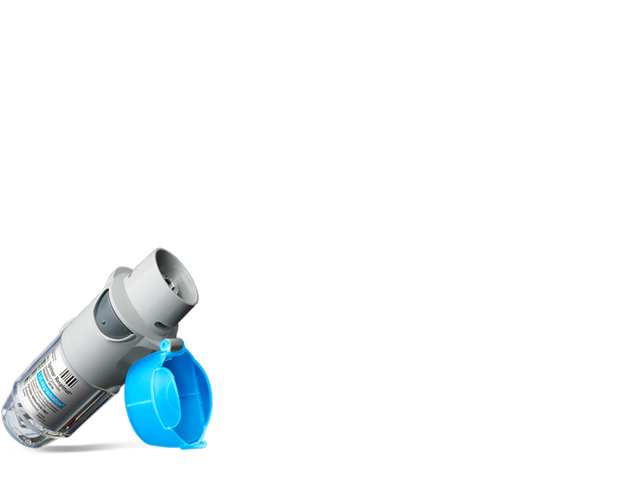 Designed To Get Medicine Deep Into The Lungs*1-3 - Chronic Obstructive Pulmonary Disease (646x521), Png Download