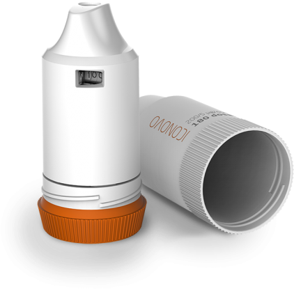 Icores Is A Reservoir-based Dry Powder Inhaler - Dry-powder Inhaler (538x473), Png Download