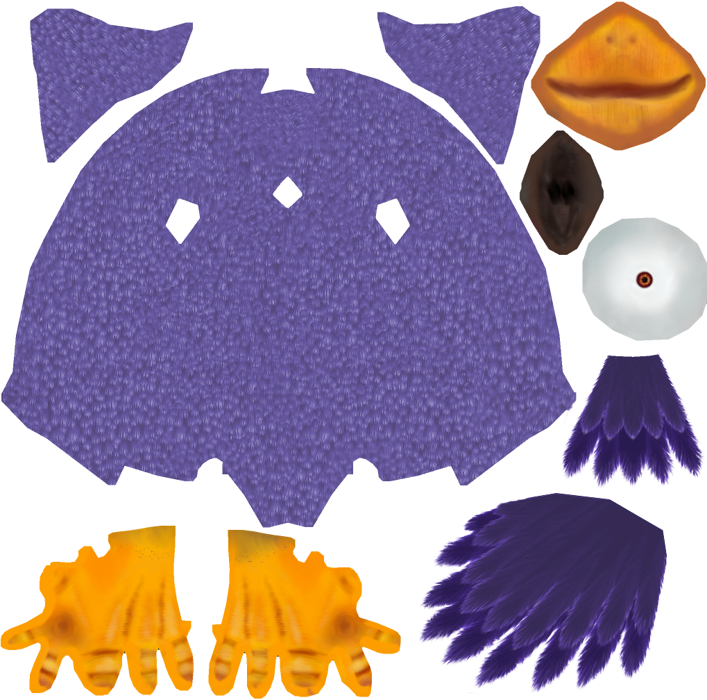 Char Bird Col - Craft (1024x1024), Png Download