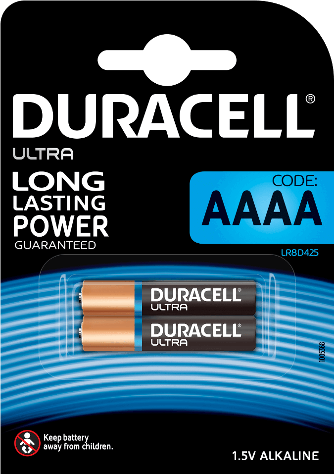 Duracell Specialty Alkaline Aaaa Batteries 1,5v - Duracell Aaaa Batteries (1000x1000), Png Download