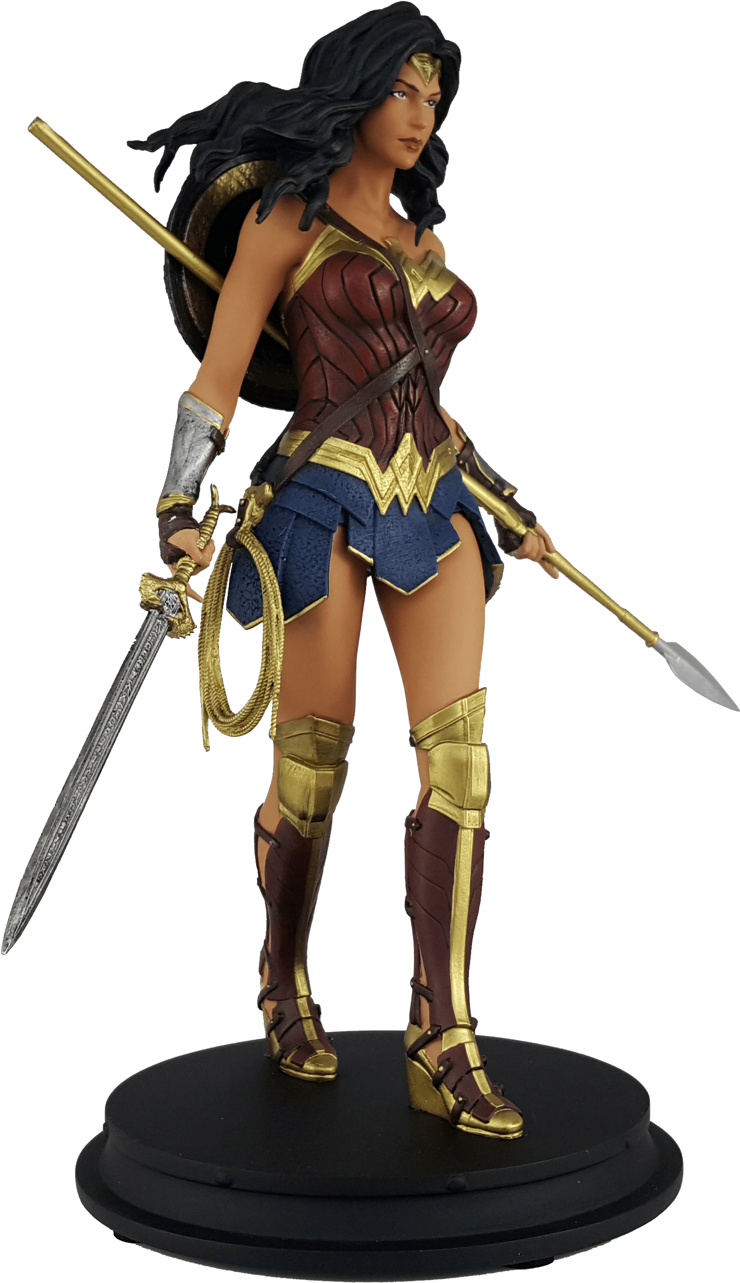 Wonder Woman Movie Statue, Based Off The Film's Scans - Wonder Woman Movie Wonder Woman Px Statue (2494x2494), Png Download
