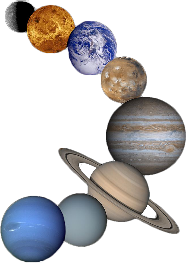 Solar System Planets Png (800x913), Png Download