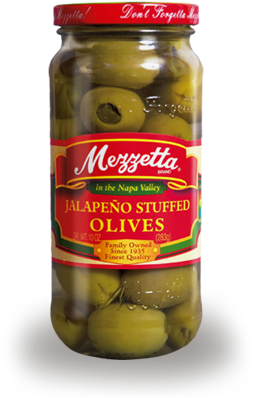 Jalapeño Stuffed Olives - Jalapeno Stuffed Olives (320x400), Png Download