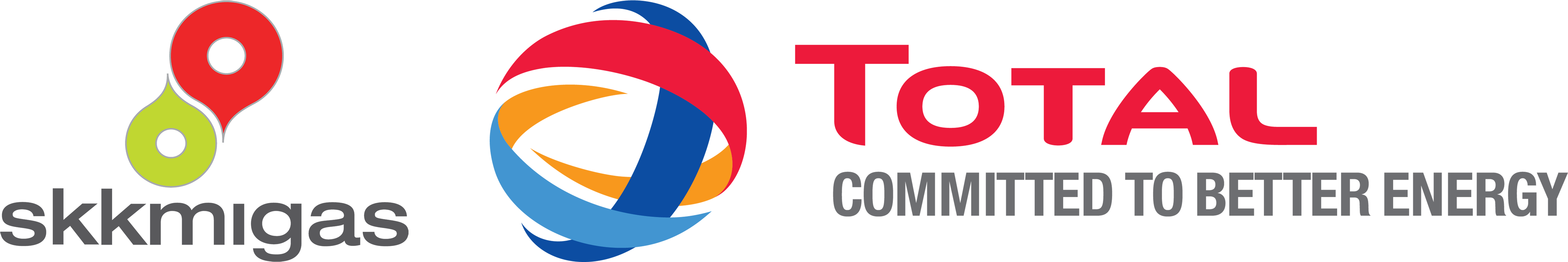 Skk Migas Logo Png - Total Gas And Power Logo (9518x3089), Png Download