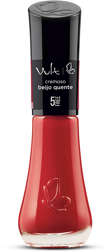 A Esmalte Vult Cremoso 5free Beijo Quente - Esmalte Beijo Quente (1000x1000), Png Download