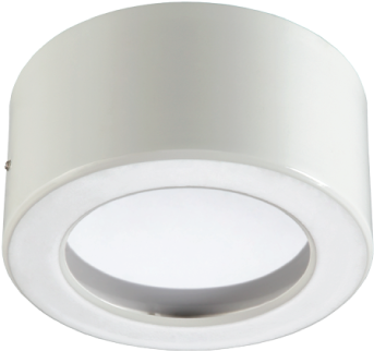 Surface Mounted Luminaires - Wipro Garnet 2w Surface Mounted (385x358), Png Download