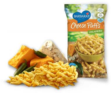 Barbaras Product Image - Barbara's Cheese Puffs (400x321), Png Download