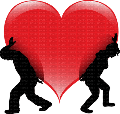 Coe Couple Paar Pareja Coppia Casal Rouge Red - Does Love Cover.... That?: The Healing Process Of The (400x381), Png Download