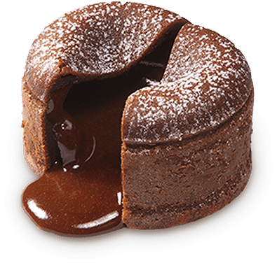 Fondant Chocolat Png - Fondant Au Chocolat Png (600x600), Png Download