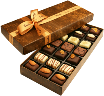 Chocolate Selection - Une Boite De Chocolat Png (400x400), Png Download