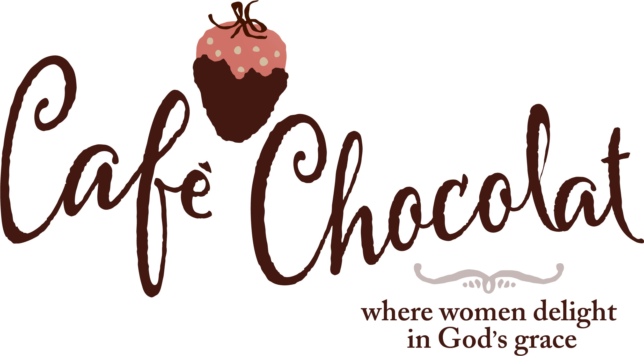Cafe Chocolat Logo Tag - Music Of Cafe' Chocolat (2550x1500), Png Download