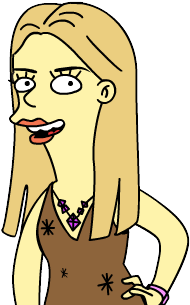 Um Beijo E Tchau - Simpsons (420x420), Png Download