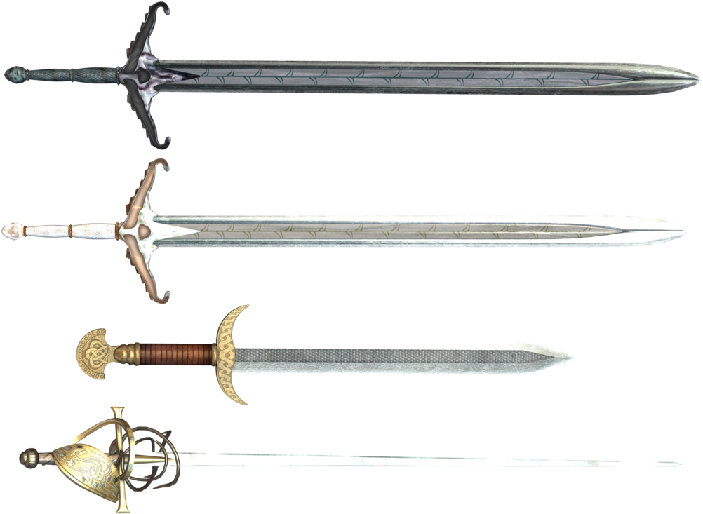 Sword Transparent Background Png - Espada Real Fundo Transparente (1024x768), Png Download
