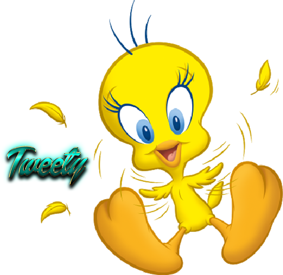 Tweety Free Desktop Background - Trends International Tweety Power Wall Poster 22.375" (1442x1200), Png Download