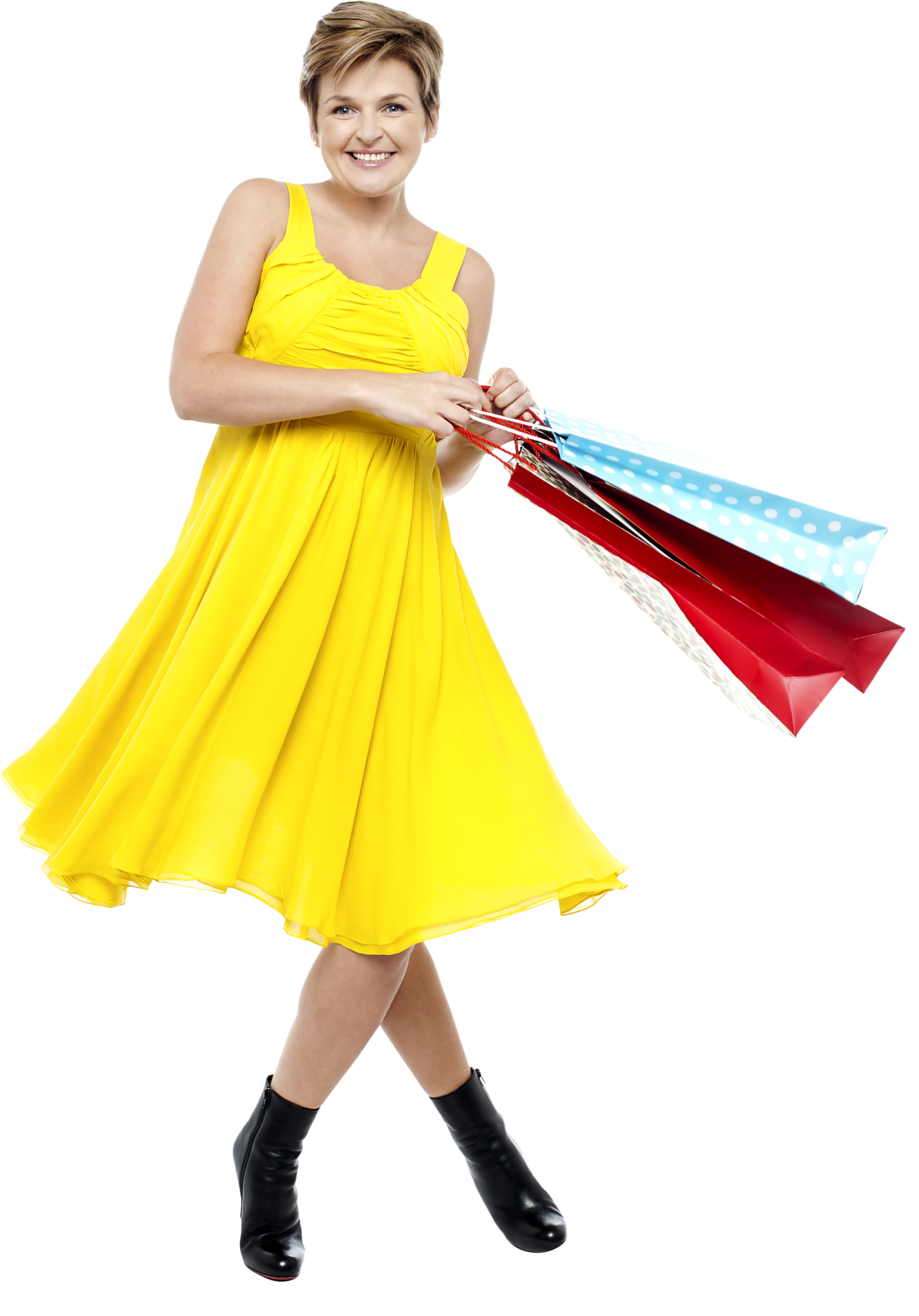 People Shopping Holding Bag Free Png Image - Png Costume People (3200x4809), Png Download