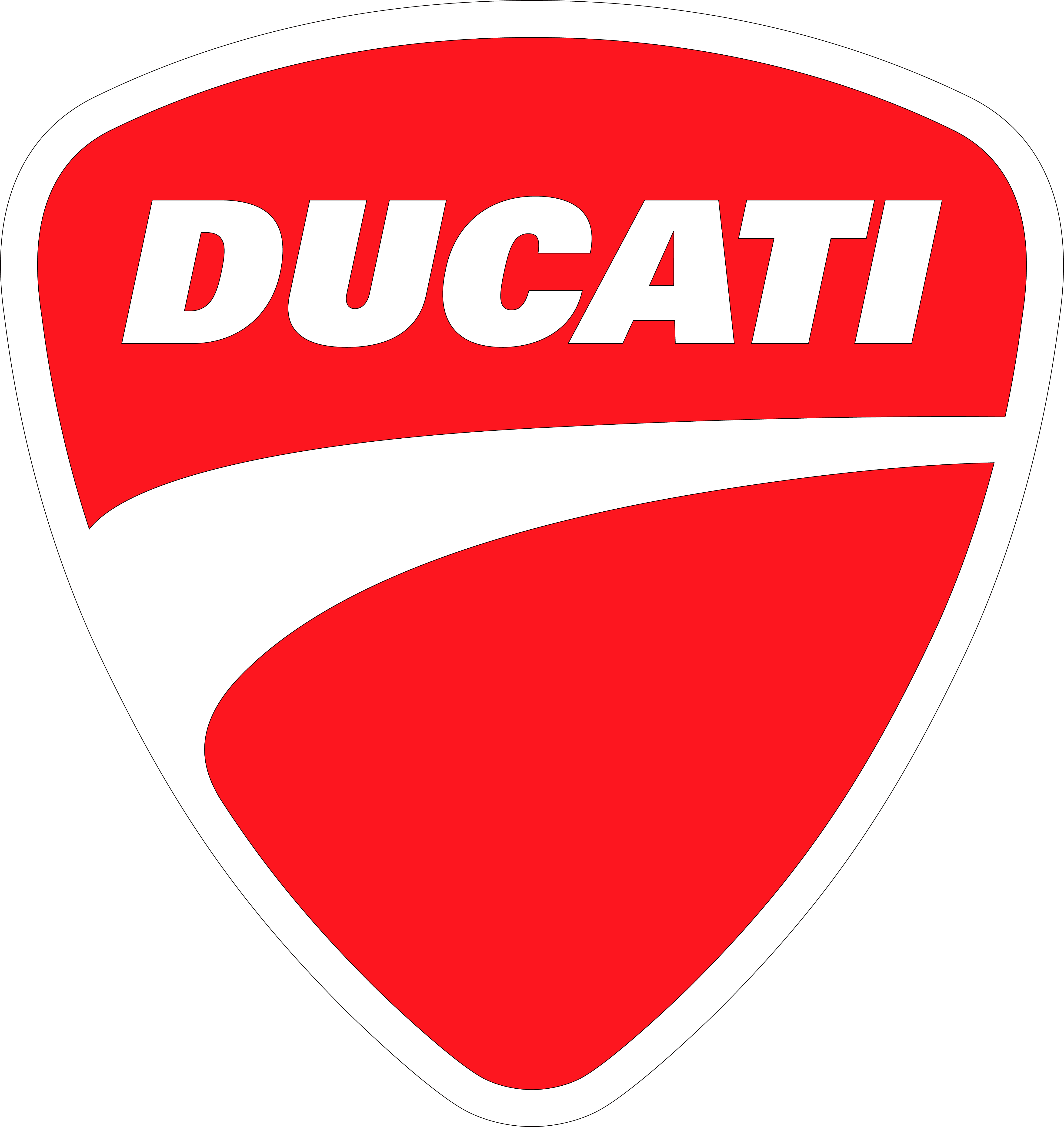 Color Ducati Logo - Ducati Logo (5000x5000), Png Download