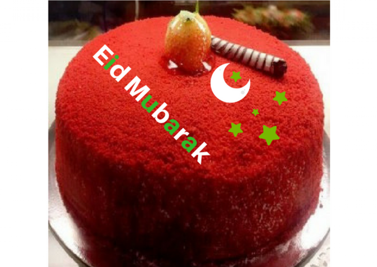 Eid Special Red Velvet Cake - Speshal Eid Pics Gifts (1200x1200), Png Download